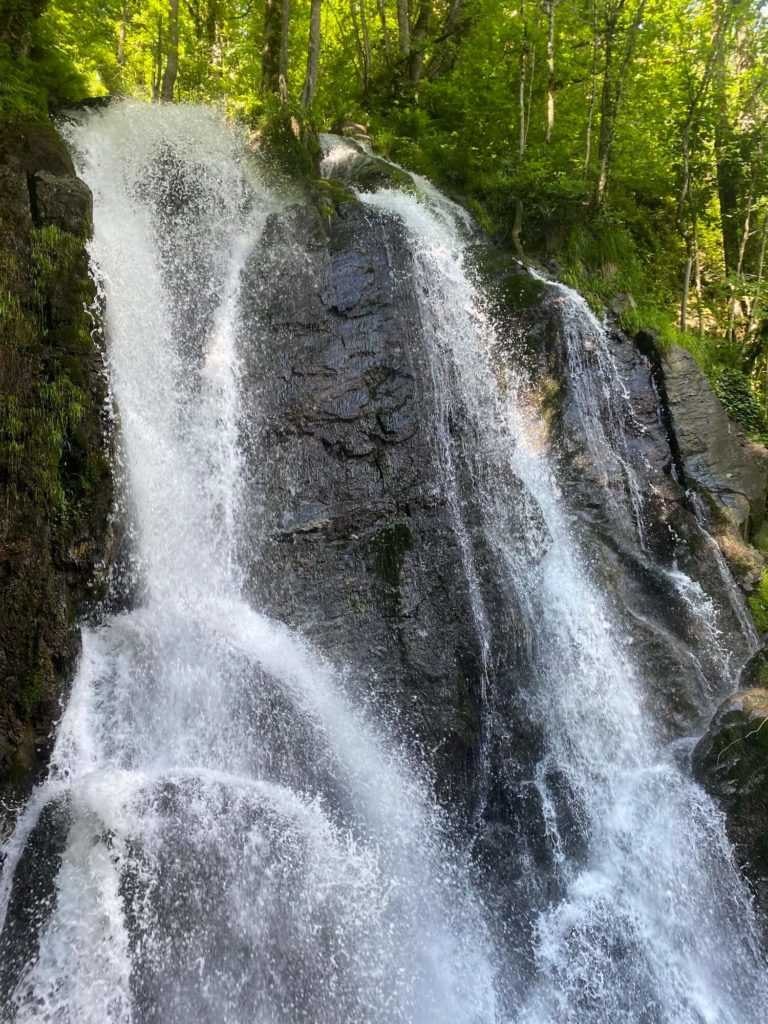 ачипсинские водопады на Красной Поляне