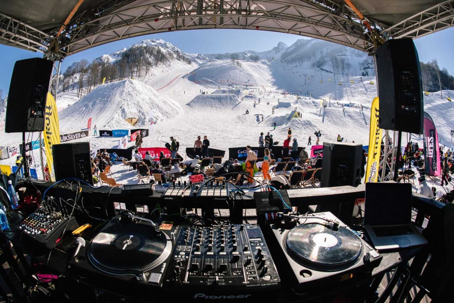 фестиваль Quiksilver New Star Camp на горном курорте Роза Хутор