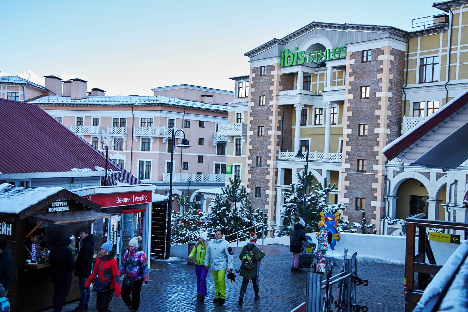 Красная Поляна курорт отель ibis