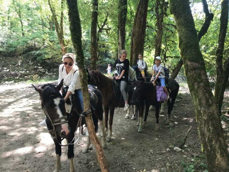 Конные прогулки в Сочи в Хосте